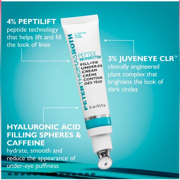 Peter Thomas Roth Peptide Skinjection fill and fix undereye cream! Full size - Picture 4 of 8